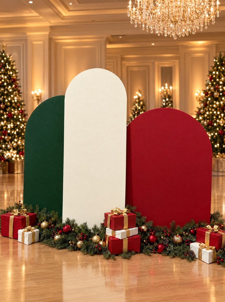 Classic Christmas backdrop